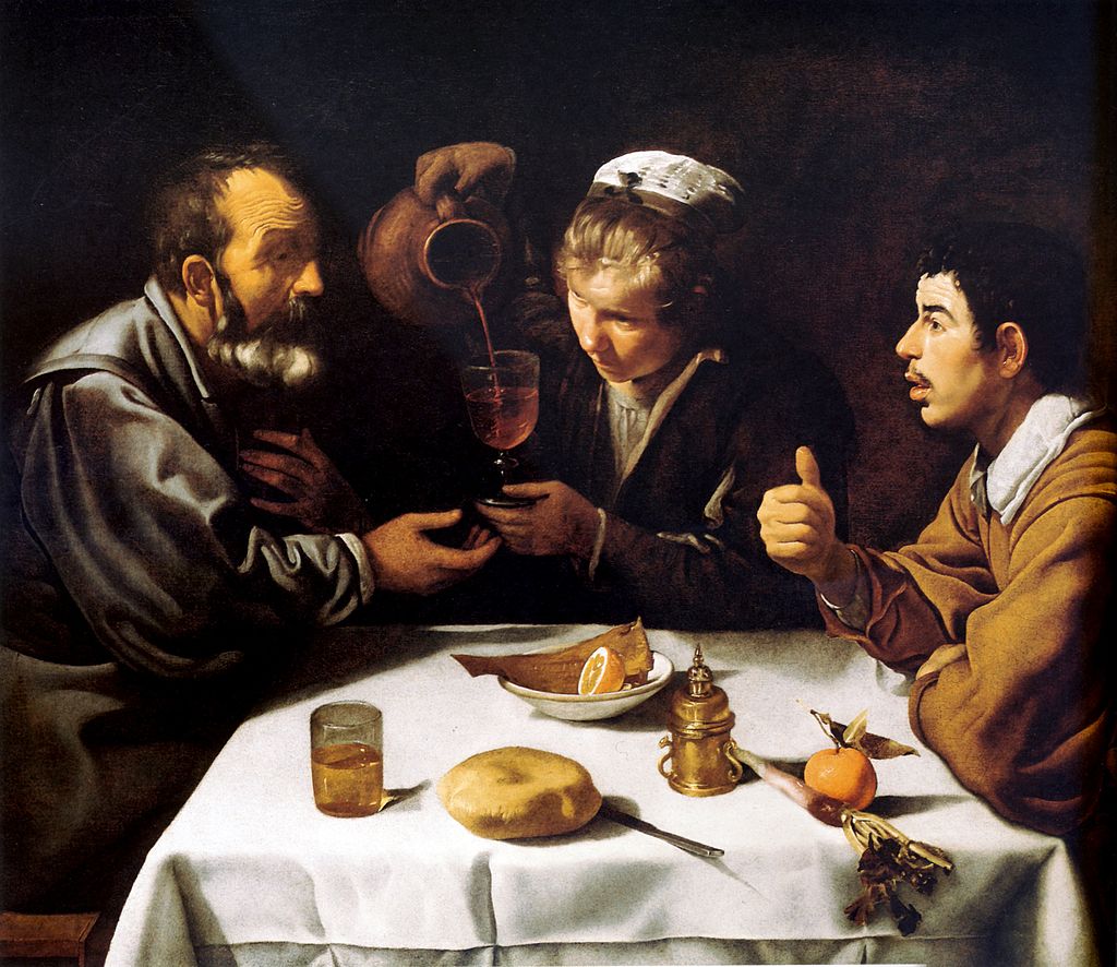 "Завтрак". Диего Веласкес, 1617-1618 гг