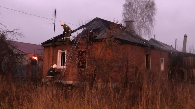 Появилось видео из Тамбовской области, где заживо сгорели шесть человек