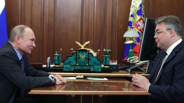 Путин пожелал губернатору Ставрополья удачи на выборах