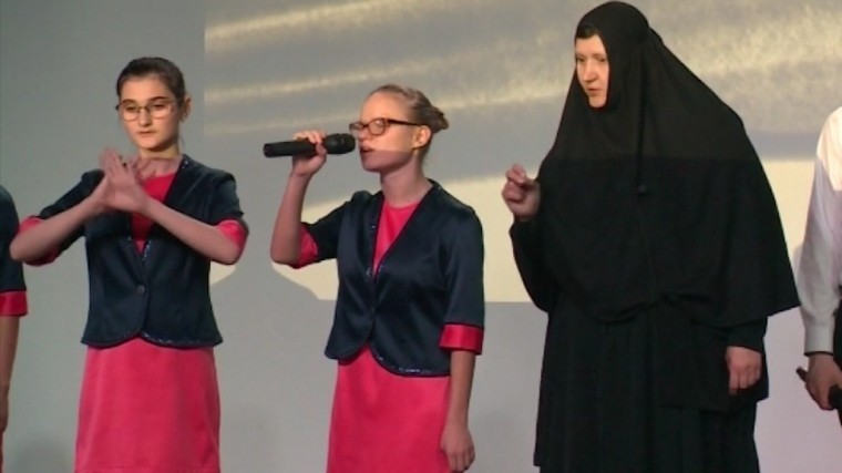Слепоглухие дети готовятся к совместному концерту с солистами Мариинки — видео