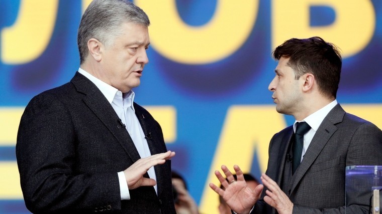Зеленский на дебатах Порошенко: «Я не оппонент, я ваш приговор!»
