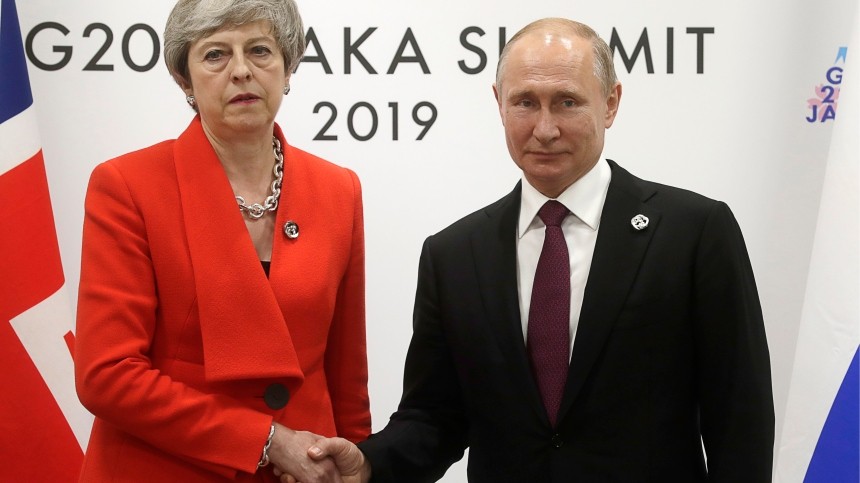В Кремле рассказали о разговоре тет-а-тет Путина и Мэй на саммите G20