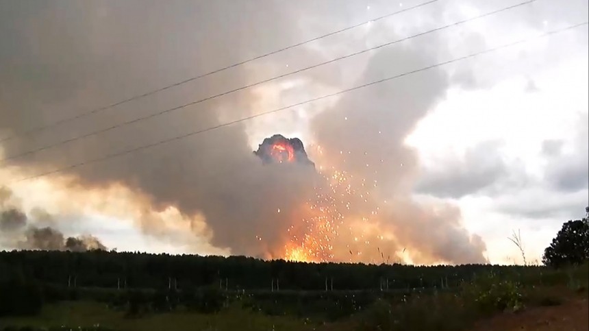 В Ачинске после пожара на военном складе отменили режим чрезвычайной ситуации