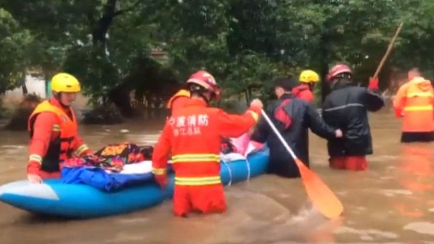 Число жертв супертайфуна «Лекима» в Китае увеличилось до 28 человек