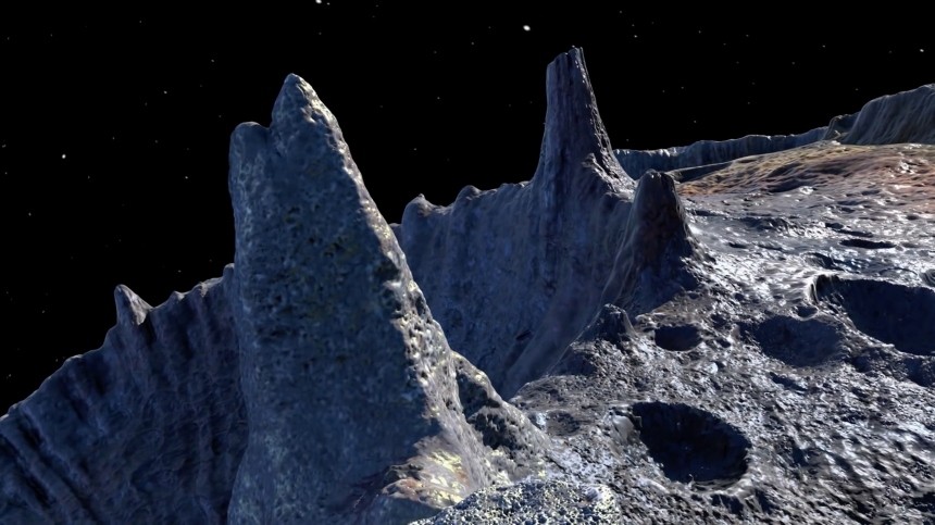 Гигантский астероид мчится по направлению к Земле — видео