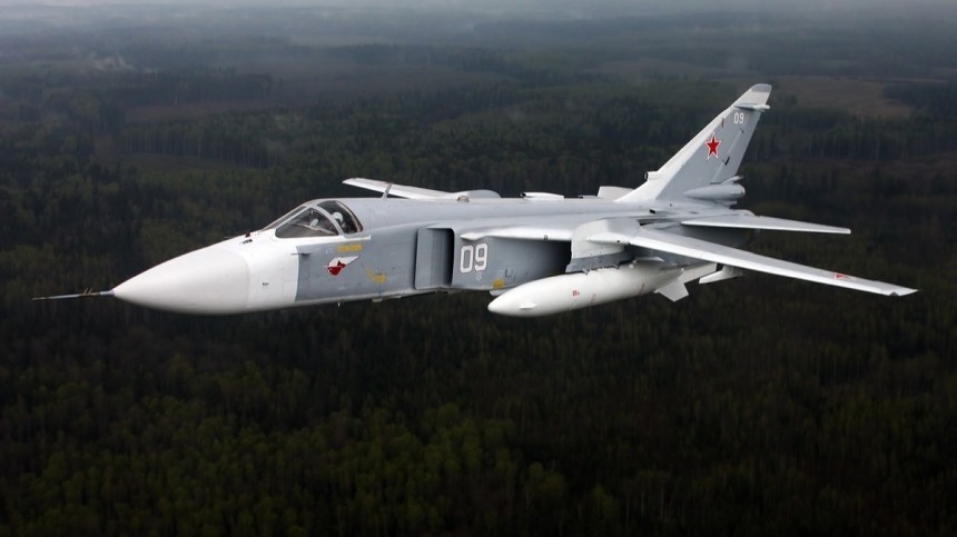 ВВС Бельгии сфотографировали российский Су-24 через прицел тепловизора — фото