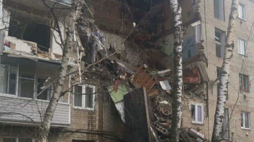 В результате взрыва в жилом доме в Орехово-Зуево есть жертвы — видео с места