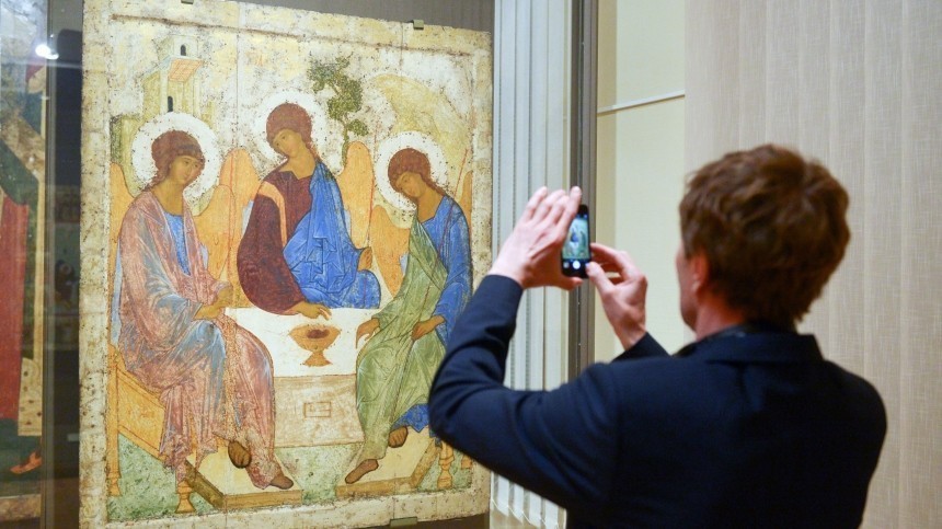 Какие тайны зашифрованы в знаменитой “Троице” Андрея Рублева