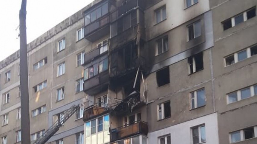 Хлопок газа произошел в девятиэтажном доме в Нижнем Новгороде — видео