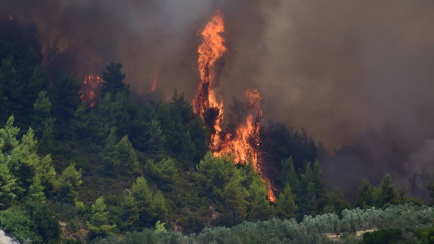 Лесные пожары охватили Красноярский край и Иркутскую область