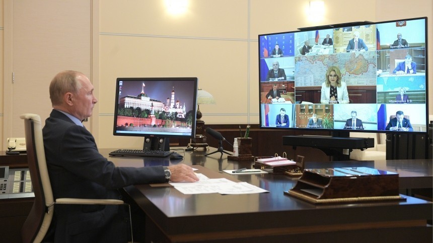 Путин призвал не откладывать в долгий ящик работу по нацпроектам — видео