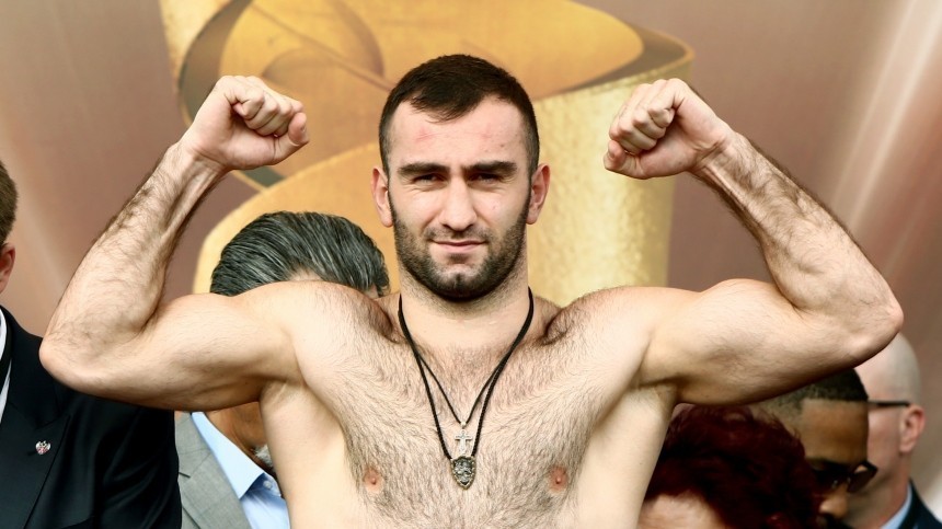 Гассиев показал, как тренируется перед боем за титул чемпиона мира WBA International