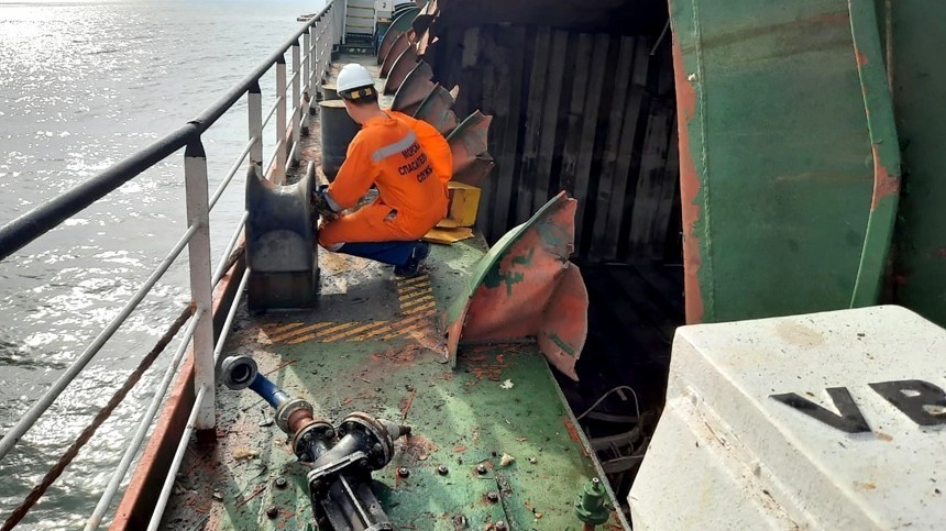 Останки пропавших членов экипажа обнаружена на танкере «Генерал Ази Асланов»