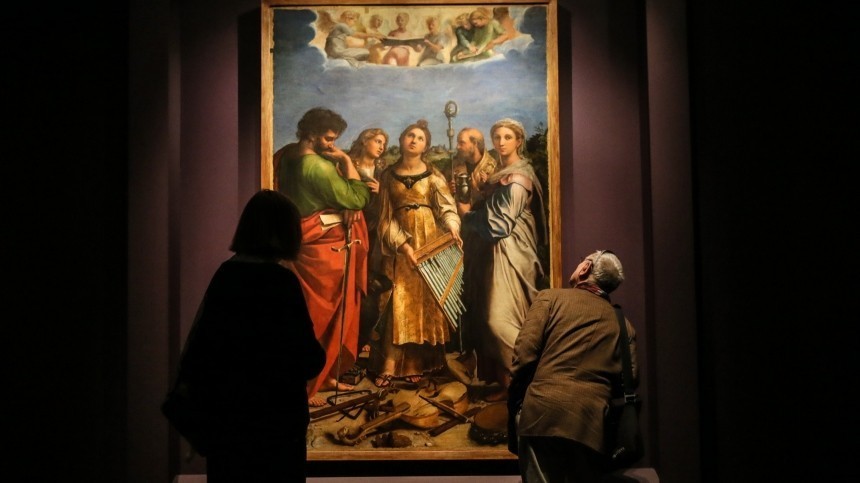 Выставка “Линия Рафаэля.1520-2020” открылась в Эрмитаже