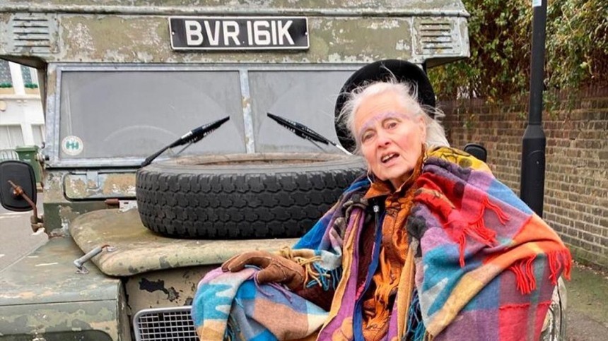 79-летняя Вивьен Вествуд обнажилась ради защиты экологии в мире