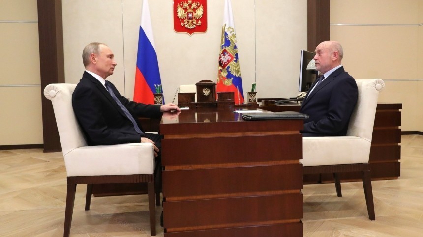 Путин обсудил с Фрадковым аспекты работы института стратегических исследований