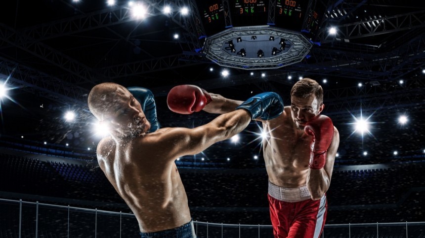 Компания Басты организовала первый в России боксерский поединок в новом весе