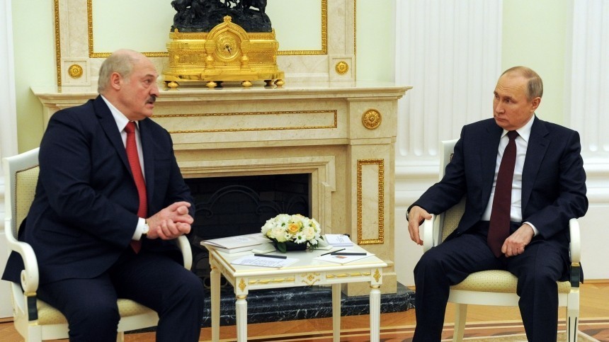 Переговоры Путина и Лукашенко завершились через четыре часа после начала