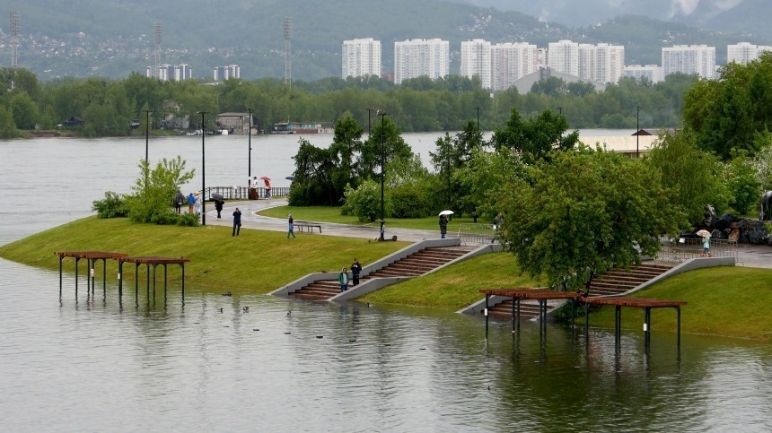 Красноярск готовится к сильнейшему за сто лет наводнению