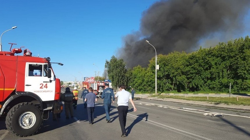 Число пострадавших при взрыве АЗС в Новосибирске возросло в два раза