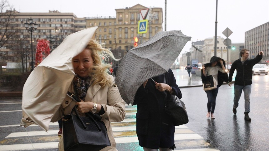 Москву накрыл аномальный суперливень видео