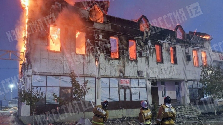 Владелец сгоревшей гостиницы в Дагестане до последнего спасал постояльцев