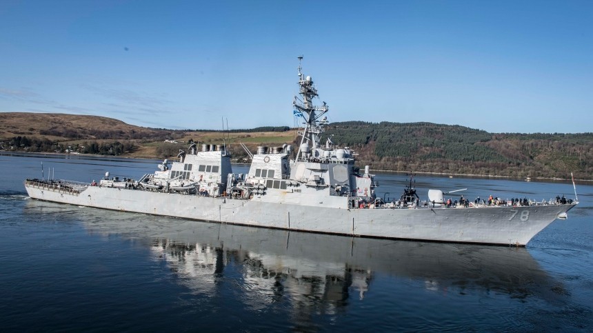 В Грузию прибыли два корабля ВМС США