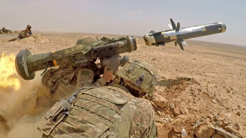 Украина ударила по Донбассу американскими ракетными установками Javelin
