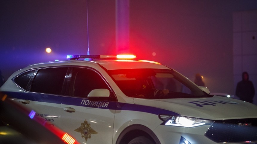Lamborghini влетела в такси в Москве — видео с места ДТП