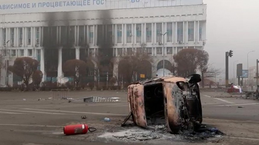 В Алма-Ате обнаружили тайные захоронения погибших в ходе беспорядков боевиков