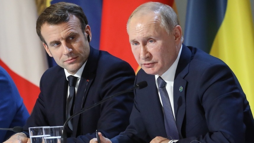 Песков: очная встреча Путина и Макрона может пройти в обозримой перспективе