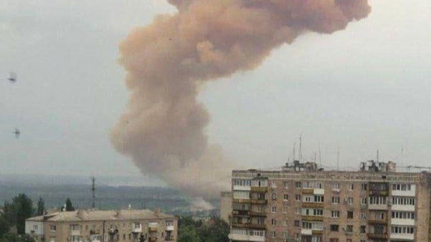 На комбинате Азот взорвали емкость с химикатами