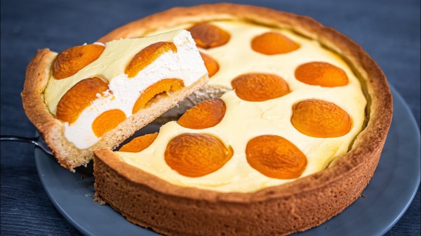 По-особому вкусно: рецепт абрикосового пирога с творогом
