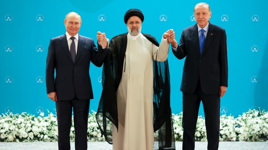 Международная реакция на встречу Путина с лидерами Турции и Ирана в Тегеране