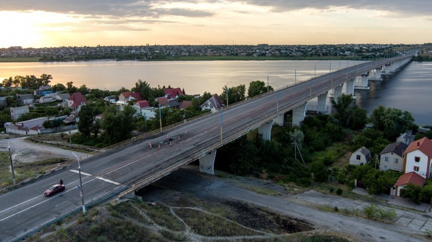 Попытку ВСУ вновь обстрелять Антоновский мост в Херсоне пресекла система ПВО