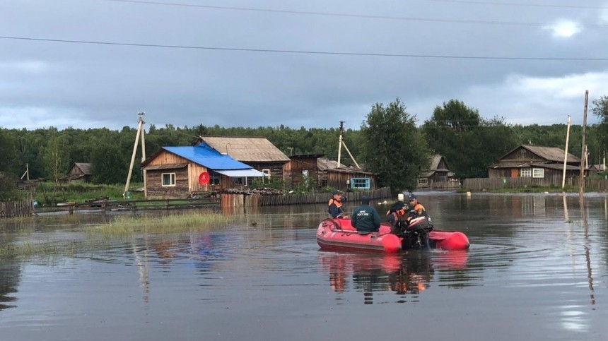 Режим ЧС объявили в Амурской области из-за паводка