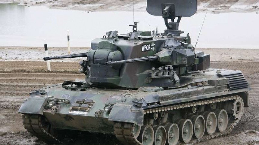 Минобороны России заявило об уничтожении немецкой ЗСУ Gepard в Новопавловке
