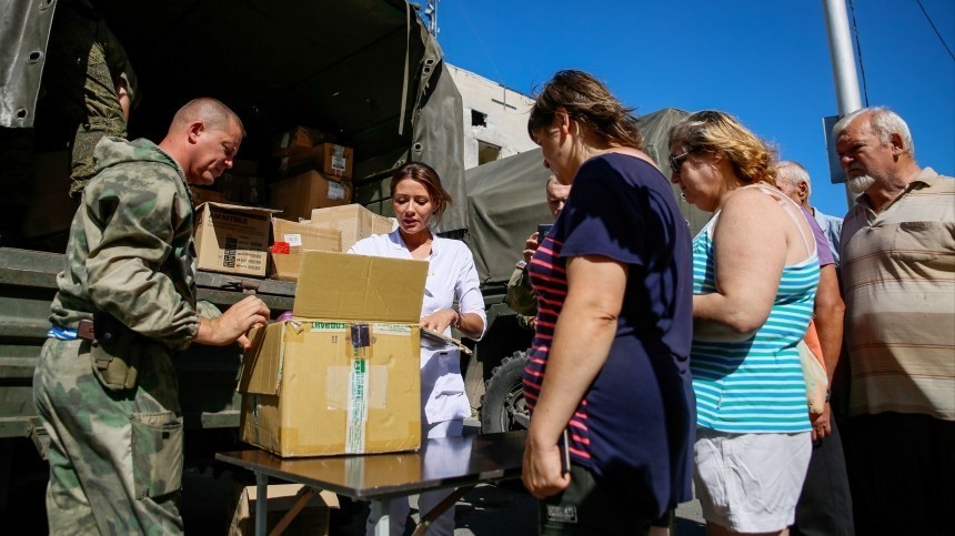 Российские военные доставили более 18 тонн лекарств в Херсонскую область