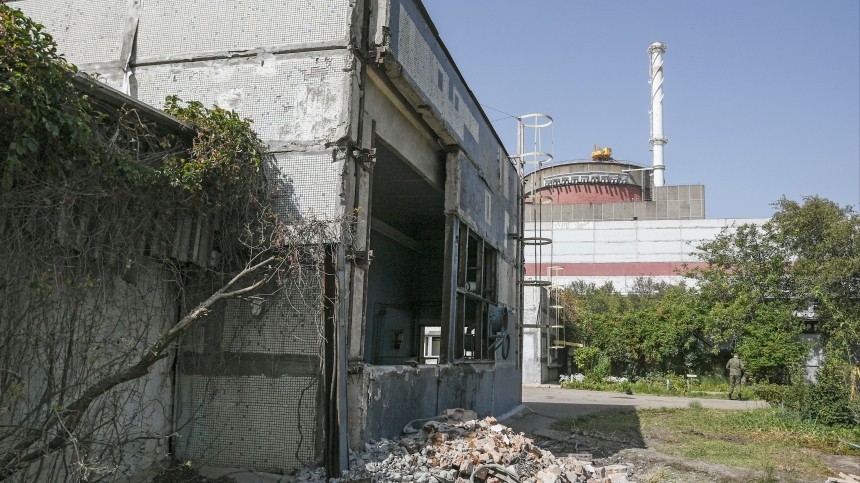 Энергоблок Запорожской АЭС отключился из-за обстрела ВСУ