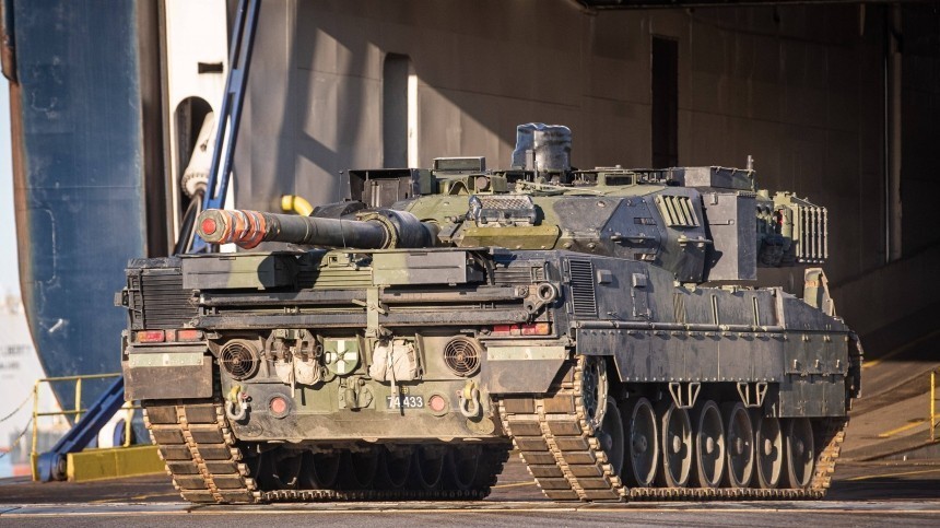 Bloomberg: Германия боится поставлять танки Leopard 2 на Украину