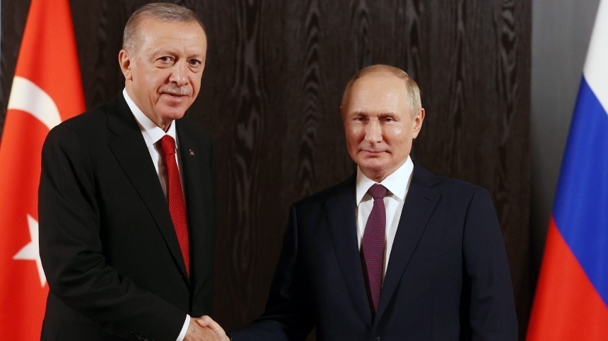 Эрдоган заявил о стремлении Путина как можно скорее завершить кризис на Украине