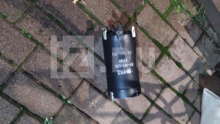 Появилось видео из СНТ в Новой Москве, где упала часть противотанкового снаряда