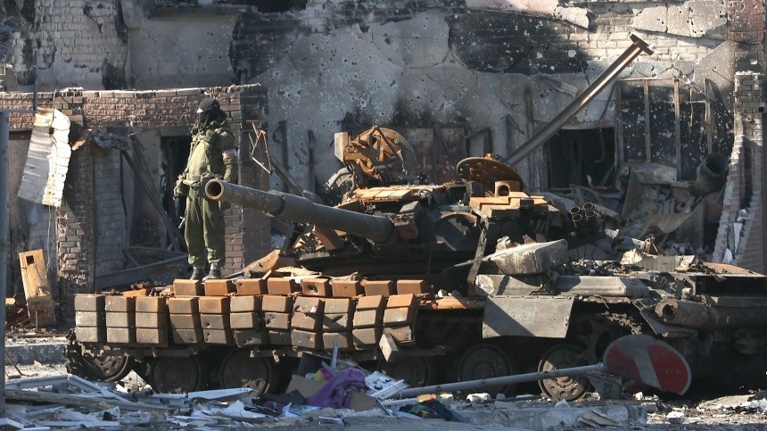 Артиллеристы ЗВО уничтожили украинский танковый взвод в Донбассе