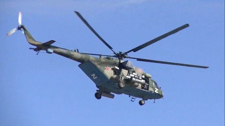 Нам сверху видно все: вертолеты Ка-52 и Ми-28 ВКС РФ наносят удары по ВСУ