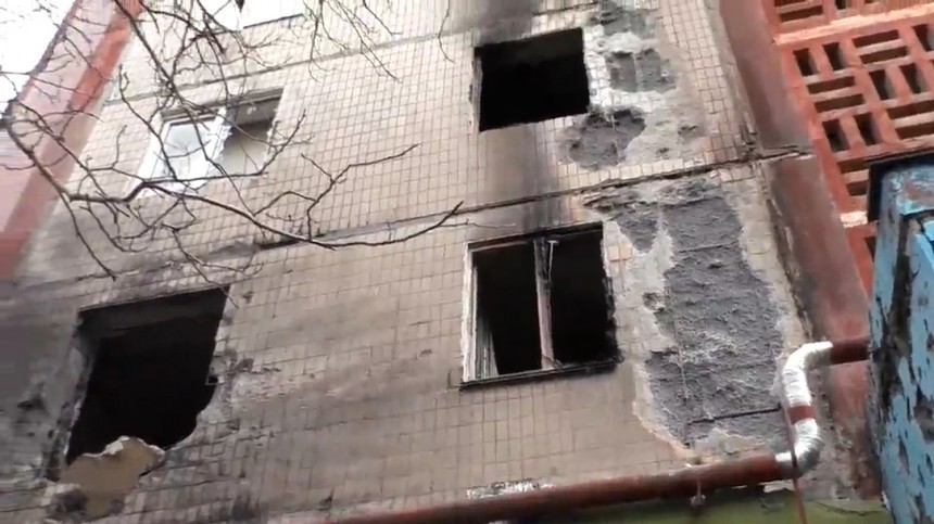Восемь жилых домов пострадали после обстрелов ВСУ в Донецке