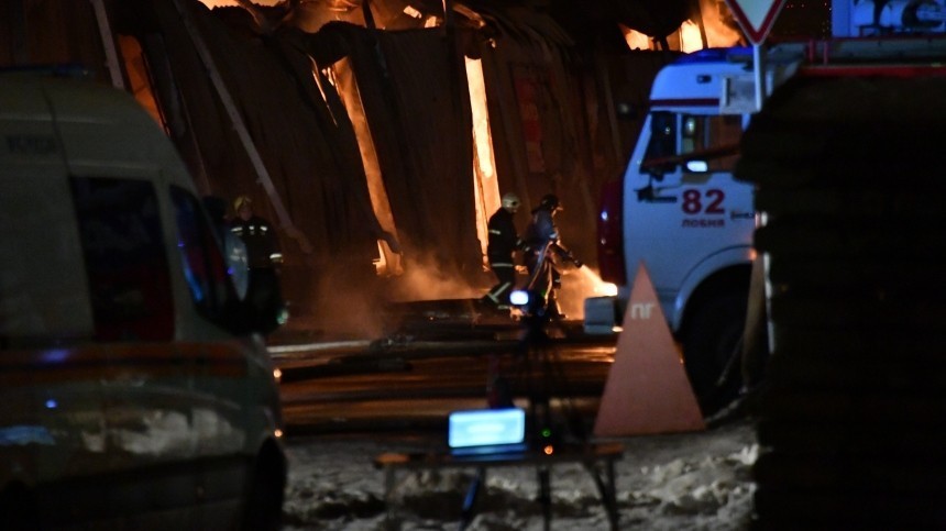 При последней проверке загоревшегося склада в Москве выявили более 20 нарушений