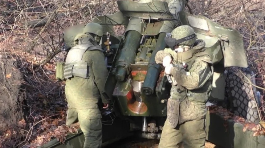 Бойцы армейского корпуса ЛНР нанесли огневое поражение ВСУ в Артемовске  видео