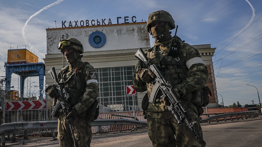 Российские военные предотвратили захват Каховской ГЭС