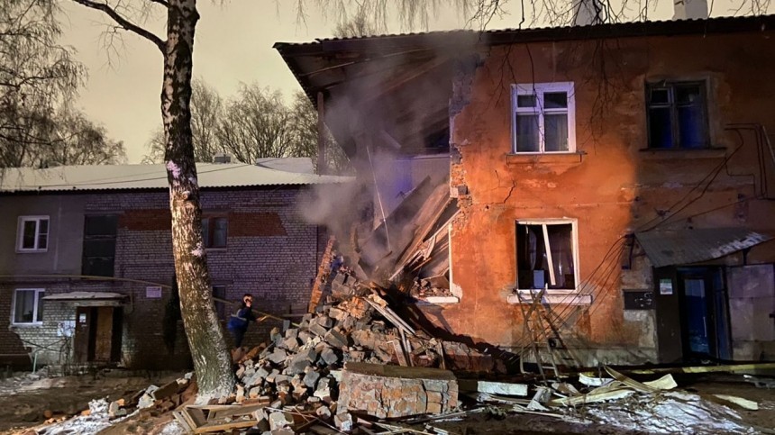 Взрыв газа произошел в жилом доме Рязани. Есть пострадавшие