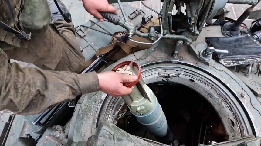 Экипаж российского танка Т-80 предотвратил наступление ВСУ в Харьковской области